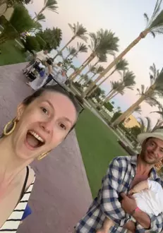 Adela Popescu șo Radu Vâlcan în Egipt