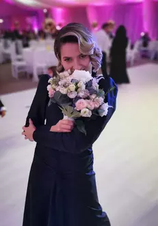 Lidia Buble a prins buchetul la nunta surorii sale