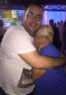 Răzvan Popescu în 2015, alături de Mirabela Dauer.