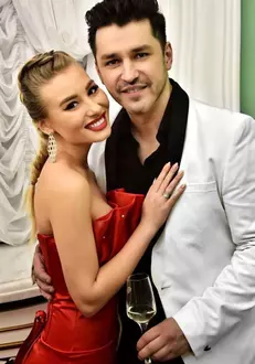 Doru Todoruț, alături de viitoarea lui soție, soprana Irina Baianț.