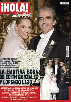 Edith Gonzalez și Lorenzo Lazo, soțul ei, care i-a fost alături până în ultima clipă.