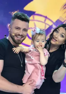 Gabriela Cristea şi Tavi Clonda au două fetiţe