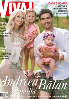 Andreea Balan si familia pe coperta VIVA!