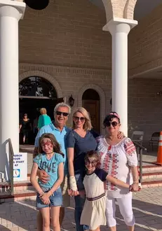 Catrinel Sandu și familia