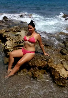 Magda Ciumac, înainte de a slăbi