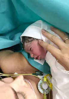 Alina Pușcaș a născut cel de-al treilea copil