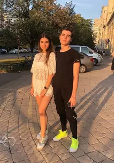 Fiul lui Stefan Banica și iubita