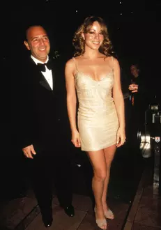 Mariah Carey și Tommy Motola, în 1997