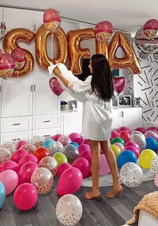 Prima imagine cu fetița lui Karmen