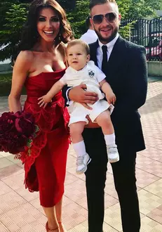 Ilinca Vandici are un băiețel de doi ani, Zian