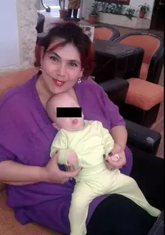 Ioana Tufaru are un băieţel