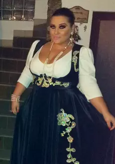 Bianca Rus, înainte de a slăbi 60 de kilograme