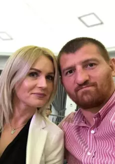 Catalin Morosanu și soția lui, Georgiana