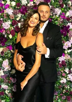 Claudia Pătrășcanu și Gabi Bădălău