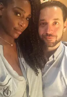 Serena Williams și Alexis Ohanian
