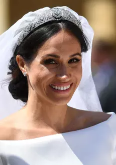 Meghan Markle a purtat diamante la nunta ei cu Prințul Harry.