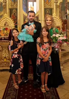 Mihai Morar și-a botezat fetița