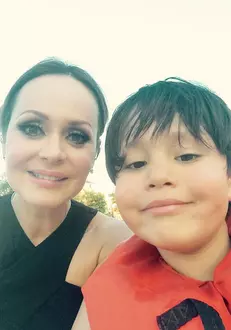 Gabriela Spanic și fiul ei, Gabo