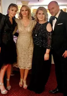 Imagini de la botezul fiicei Alessandrei Stoicescu