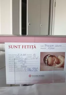Ioana Grama a născut