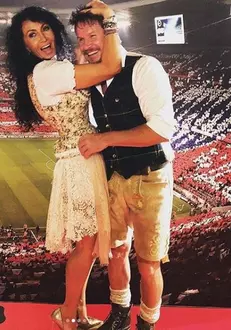 Mihaela Rădulescu și Felix Baumgartner