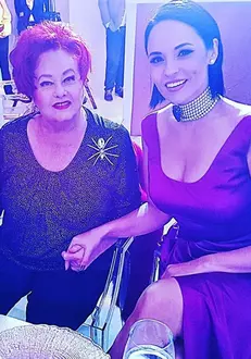 Stela Popescu  şi Andreea Marin – ultima apariţie publică a actriţei