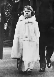 Elisabeta a II-a, în copilărie