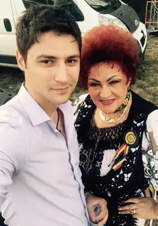 Elena Merișoreanu și nepotul ei