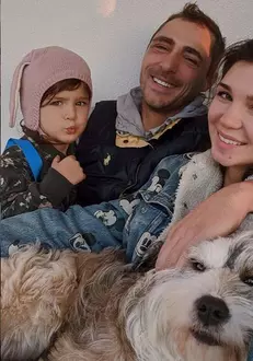 Vladimir Drăghia și familia lui