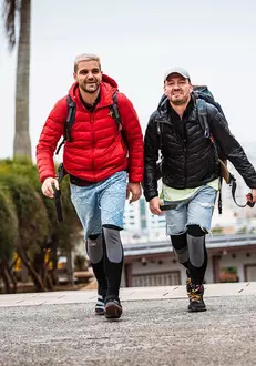 Cum au fost surprinși Alex Abagiu și Radu Vlăduț, după ce au fost eliminați de la Asia Express