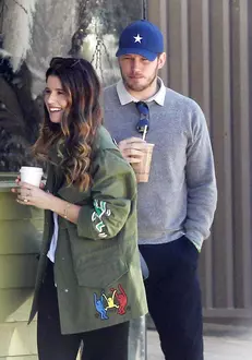 ***NO USE W/O PRIOR AGREEMENT – CALL FOR PRICING***
Chris Pratt and fiancee Katherine Schwarzenegger share a Kiss after visiting an Exclusive Residential Design Firm in West Hollywood!