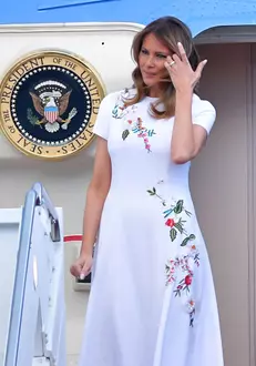 Donald Trump Arrives In West Palm Beach For Weekend At Mar-A-Lago Estate for fundraiser after democrats impeach him