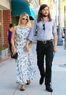 Dianna Agron & Winston Marshall Out And About In Beverly Hills