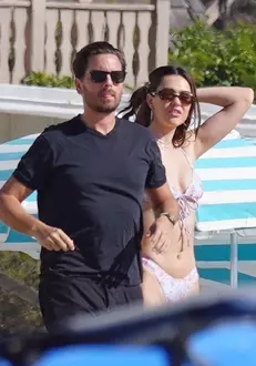 Scott Disick și Amelia Hamlin