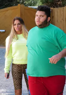 EXCLUSIVE: Exclusive Pictures Of Katie Price Taking Her Son Harvey Home From Hospital