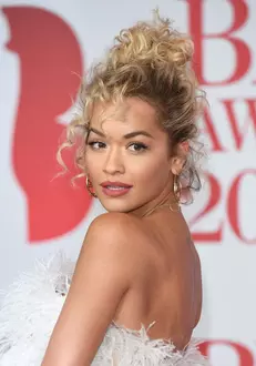 Celebrities attend the 38th edition of the Brit Awards