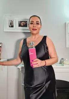 Oana Roman rochie mini slăbit (2)