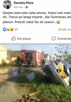 Daniela Ploia, accident