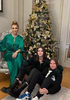 Anamaria si copiii ei