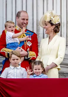 Royals at Trooping the Colour – London