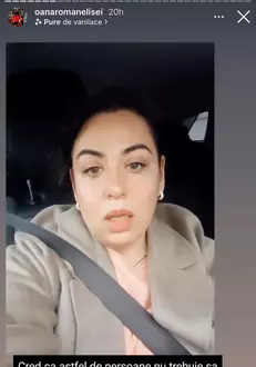 Oana Roman amenintata