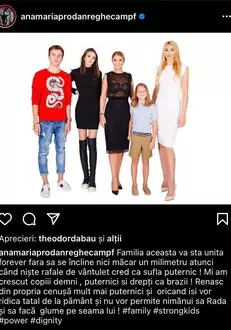 Anamaria si copiii ei