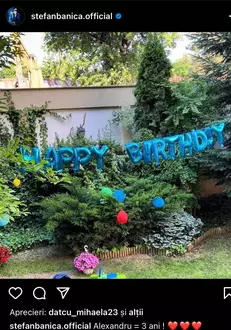Stefan mesaj de ziua fiului sau
