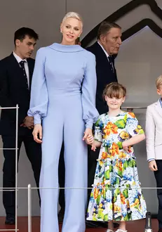 Monaco Grand Prix – Princely Family On The Podium