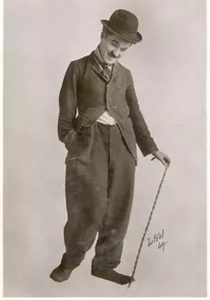 CHARLIE CHAPLIN/POSTCARD