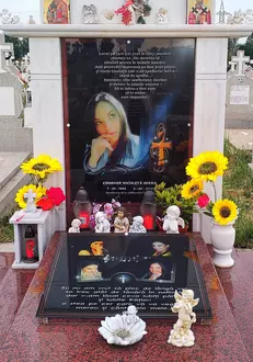 Nicoleta Cengher mormant