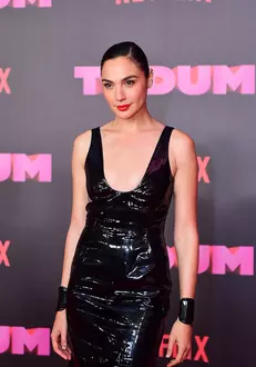 Gal Gadot Poses On The Red Carpet At Tudum