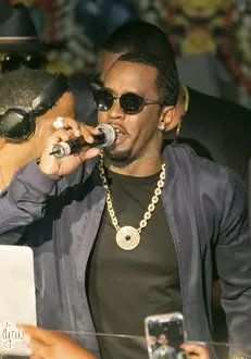 Puff Daddy Hosts at Vanity Nightclub