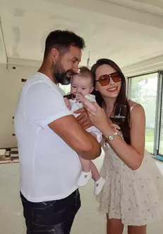 Iustina Loghin și Cornel Luchian casa