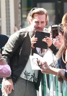 James Van Der Beek At AOL BUILD